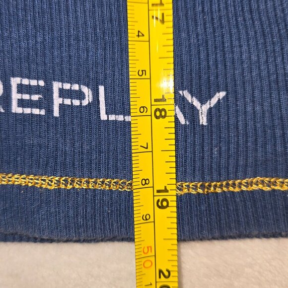 Replay vintage tank top with embroidered details blue, size XS - Picture 12 of 13